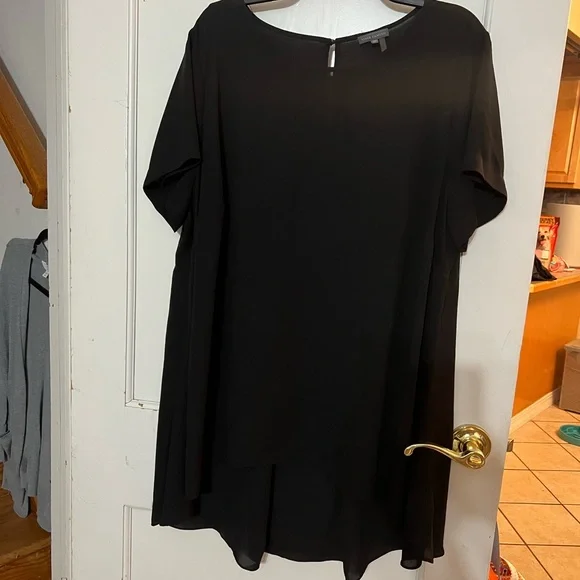 Black sheer blouse - Picture 2 of 5